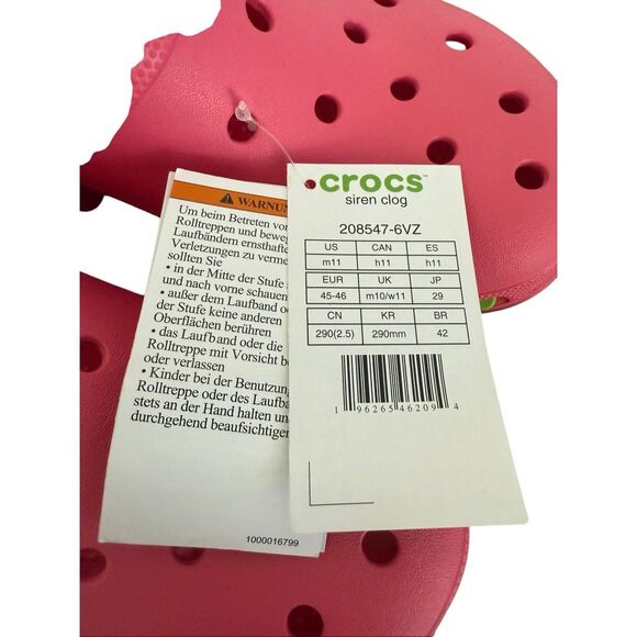🟢Brand New Crocs Siren Platform Clogs Women’s Size 13 - Picture 11 of 13